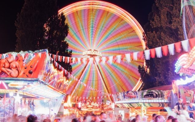 Pfalzfest mit Riesenrad